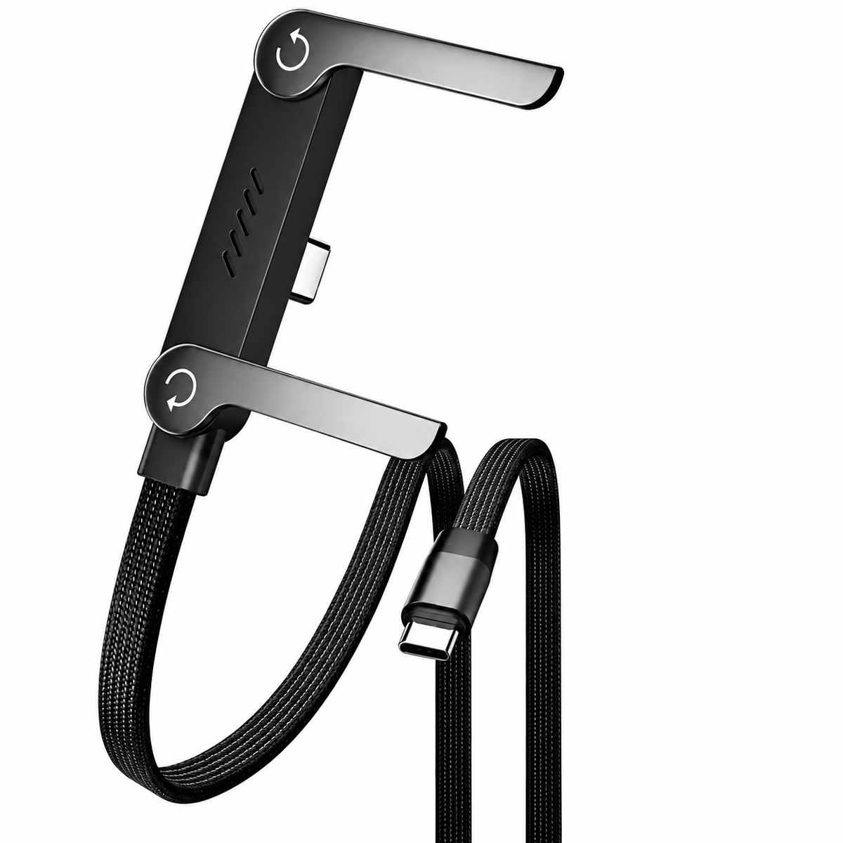 Cable UltraCharge 240W 2 en 1 con Soporte