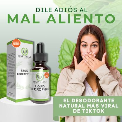 Benevolent™ – Clorofila Líquida Premium 60 ml