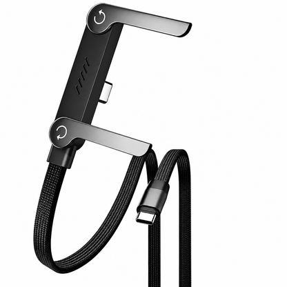 Cable UltraCharge 240W 2 en 1 con Soporte